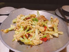干锅花菜-绿茶餐厅(松江万达店)