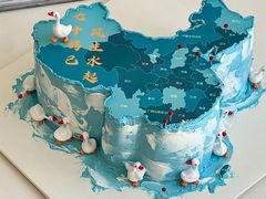 -咖咖熊蛋糕定制·英国蓝风车动物性淡奶油