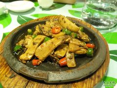 铁板杏鲍菇-天厨妙香素食餐厅(清华店)