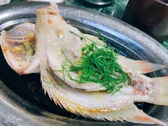清蒸花雕鱼-铁炉农家菜馆