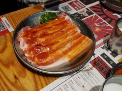 猪五花肉-青瓦炭韩潮烤肉(花园道店)