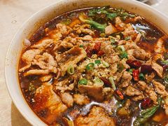 水煮肉片-吉事利茶餐厅