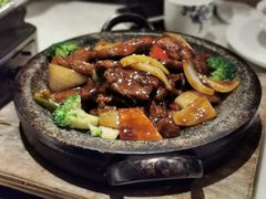 石锅牛仔排骨-小菜园新徽菜(合肥之心城店)