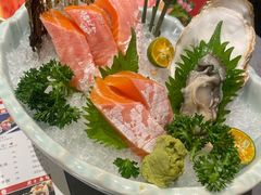 三文鱼腩-花时·炭火烧肉(东百中心A馆店)