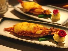 沙汁海胆焗印尼老虎虾-T館·花园艺术餐厅