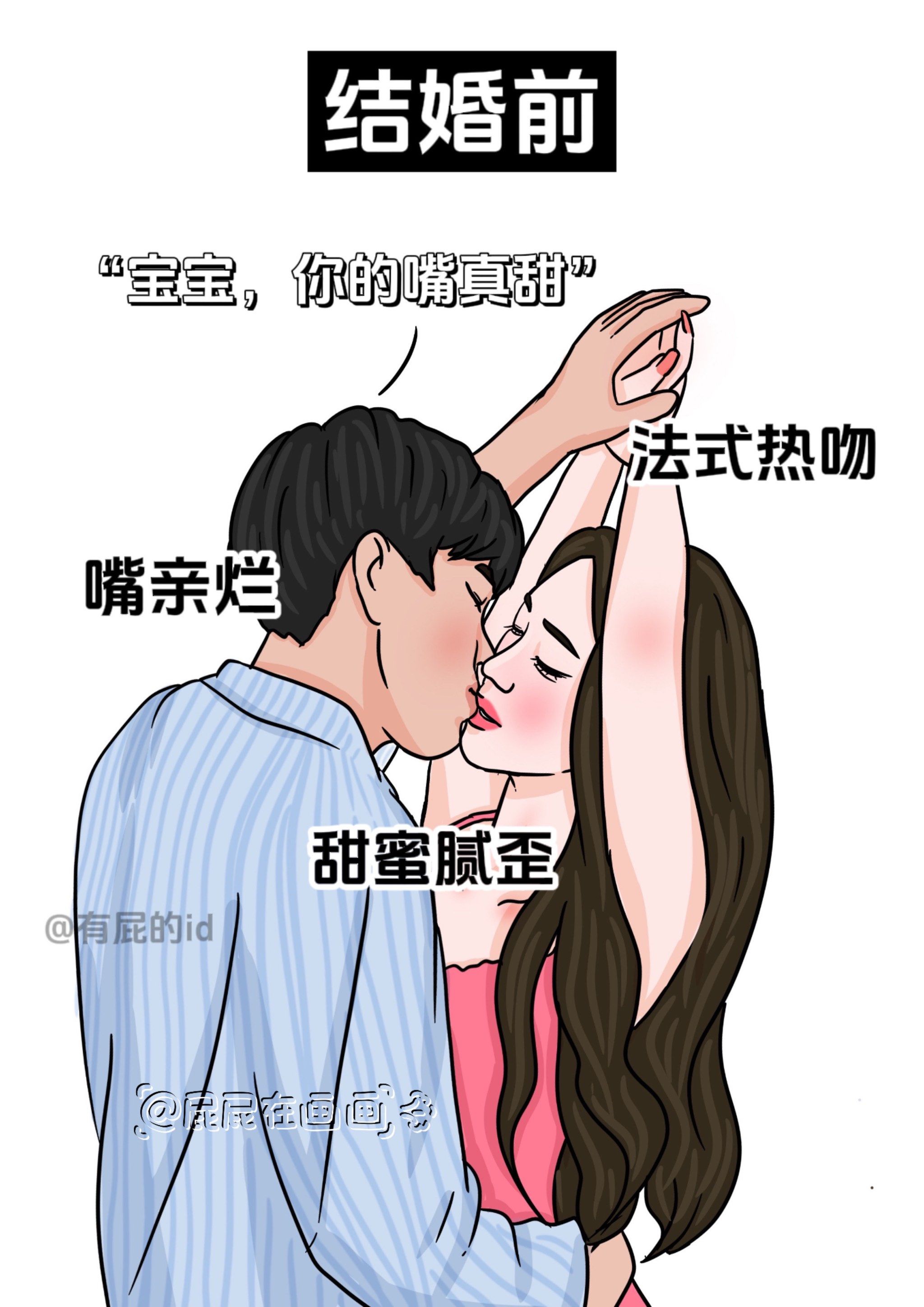 当代年轻人结婚前后的变化