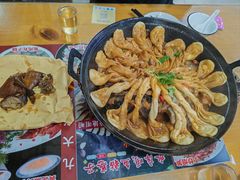 -八次方密云水库鱼粘卷子·熏鸽子·农家菜