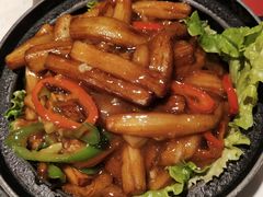 咸鱼茄子煲-四姐妹东北饺子(沙尾路店)