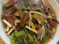 猪肝腰花盖浇面-孙家面馆(小康城店)