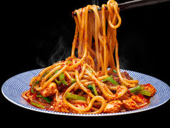 丫头子最爱鸡肉炒米粉炒米粉-疆遇·新新新新的新疆菜(万达店)
