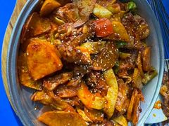 -尕有炕锅烤羊肉
