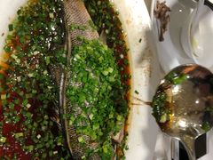 香葱蒸鲈鱼-文杏酒楼(一品天下店)