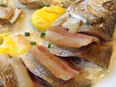 咸黄鱼蒸蛋-鹿港小镇经典老上海菜(长乐路店)