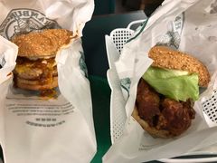 中式炸鸡汉堡-幸运小丑汉堡(Bay Area本店)