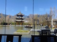 -丽江悦榕庄酒店-明月·雪山庭院餐厅
