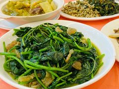 猪油渣炒蕃薯叶-深运潮州粥(东门店)