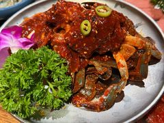 -明洞阿姨·韩式酱蟹烤肉·创意料理(三元桥店)