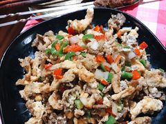 椒盐蘑菇-西域阿里马新疆菜·清真(桂花路店)