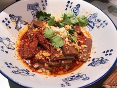 辣子蒜羊血-汉唐宴长安食府