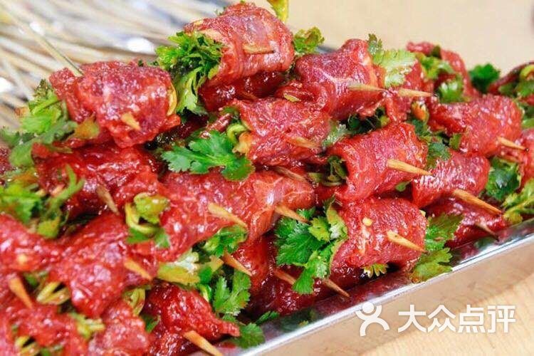 成都玉林串串香泡椒牛肉图片