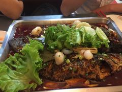 荔枝酸甜口味烤鱼-鱼酷活鱼烤鱼(信息城店)