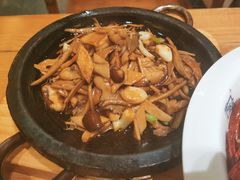干锅茶树菇-陶然居·重庆菜(解放碑店)