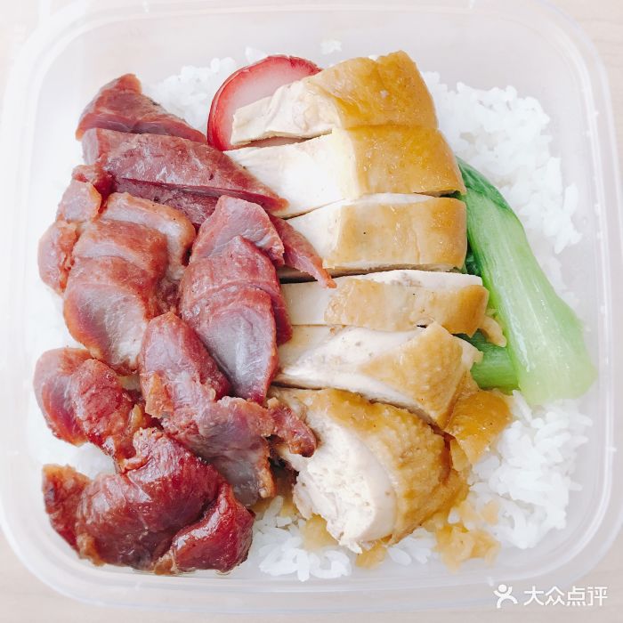 福荣祥烧腊叉烧油鸡双拼图片 - 第1张