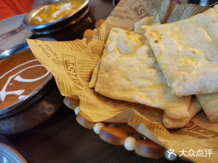 南国印度餐厅Dakshin黄油馕饼图片