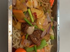 大盘鸡拌面-语言大学-清真食堂