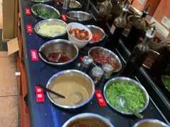 自助调料区-潮汕美牛肉丸火锅店(天宁寺店)