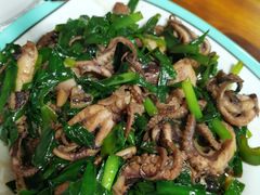 韭菜八爪鱼-兆辉木炭海鲜烧烤·海鲜小炒