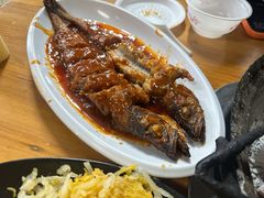 红烧明太鱼-朝族高丽火盆(长白山总店)