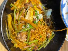 精选肋排焖面-金豆角砂锅焖面(安贞店)