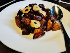 蒜片葱爆牛柳粒-杭州西子湖四季酒店·金沙厅
