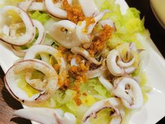 白灼鲜鱿-官塘锋记鱼生·生腌·砂锅粥(牌坊街店)