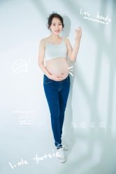 点击看大图 -十孕纪高端孕妇亲子摄影