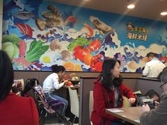 肥牛米线-灵芝妹子海鲜米线(香炉礁山姆店)
