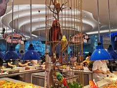 自助取餐区-帝企鹅自助餐厅•儿童岛•真企鹅(长隆企鹅酒店)