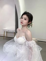 -桃子造型婚纱礼服(凤起广场店)
