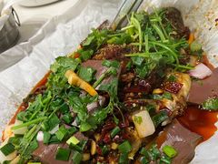 麻辣鸭血纸包鱼-有鱼吃·纸包烤鱼(曲江创意谷店)