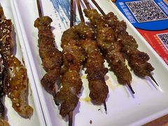 新鲜挂糊羊肉-八条友鲜货烧烤·脆皮烤鱼(石岩旗舰店)