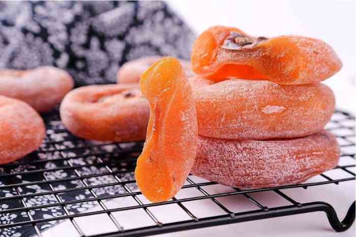 落落酱童年的味道柿饼