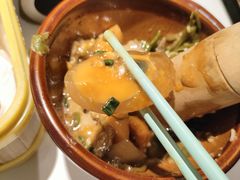 擂椒茄子皮蛋-江边城外烤全鱼(世茂广场店)