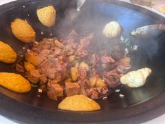 玉米面贴饼-江湖水乡铁锅炖魚(周庄嘉园店)