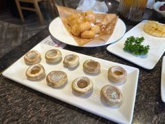 口蘑-正苑26年海鲜烤肉•牛尾汤汤饭(东港店)