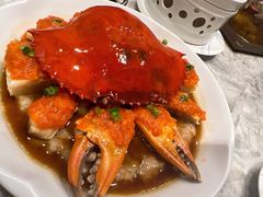 和乐蟹蒸手剁肉饼-广州文华东方酒店·江-由辉师傅主理