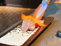 火炙和牛寿司-铭牛烧肉·和牛海鲜自助(高新月牙湖店)