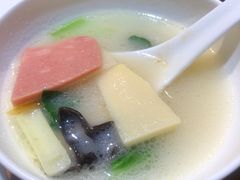 奶汤蒲菜-崔义清鲁菜馆(大明湖店)