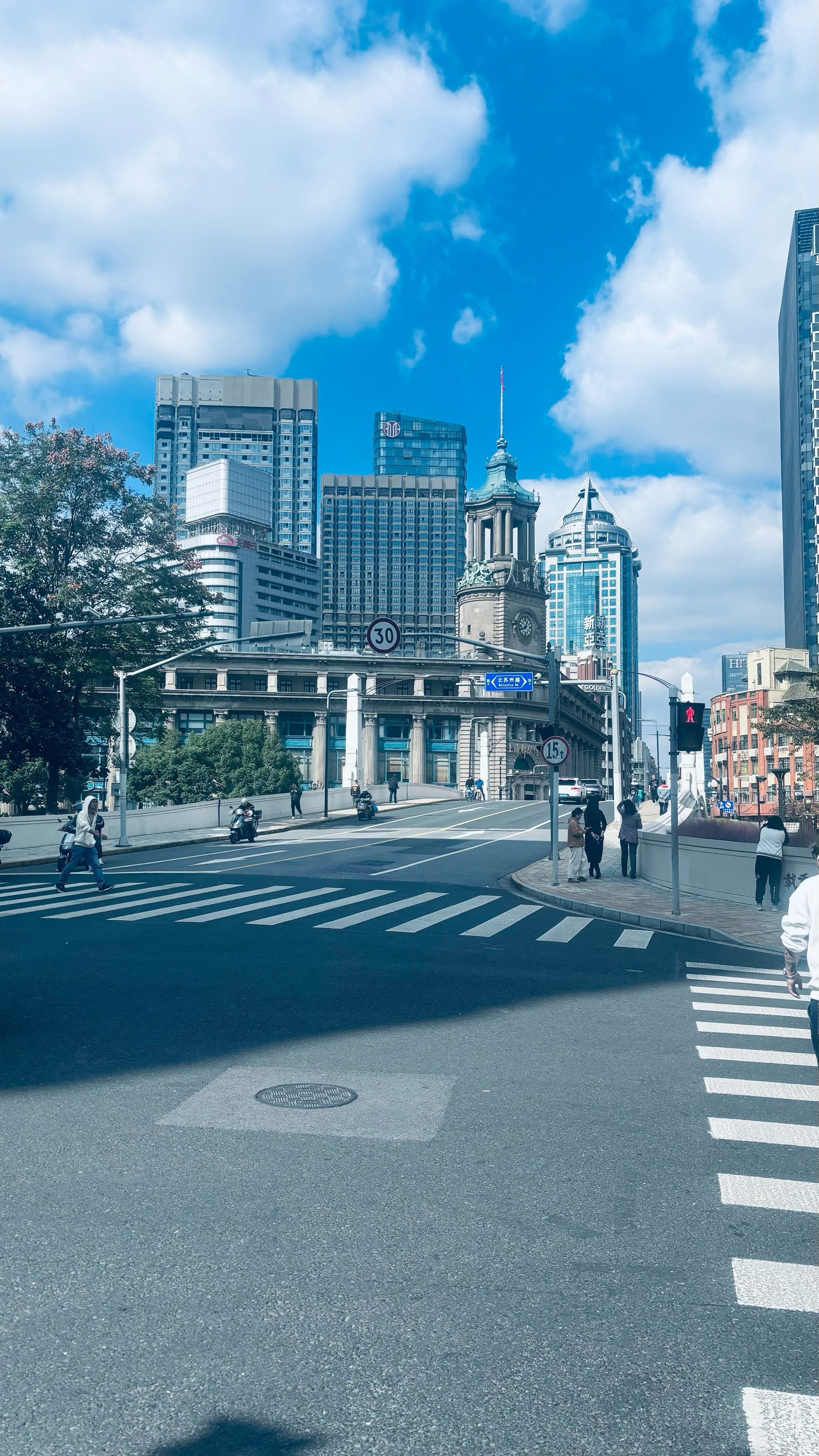 漫步街头的美景掠影