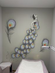 -孔雀手美甲美睫护理